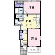 ジェントリーⅡ・Bの間取り画像