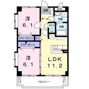 メゾン トワの間取り画像