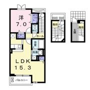 Lee frere 加美の間取り画像