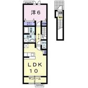 サニーⅠの間取り画像