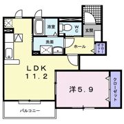 プレシード Uの間取り画像