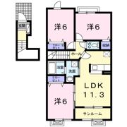 くれよんハウスの間取り画像