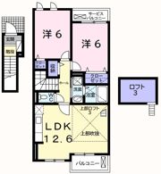 カーサ ボヌールAの間取り画像