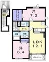マイユクール桑名の間取り画像