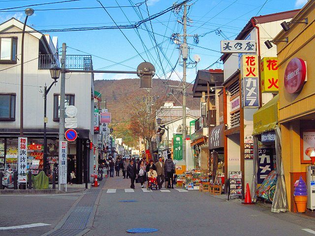 近くの旧軽井沢銀座まで1,500m(徒歩19分)