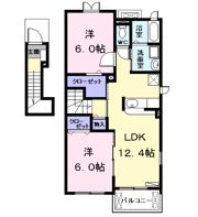 スカイピア Ⅱの間取り画像