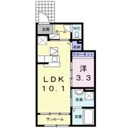 エムズポケットの間取り画像