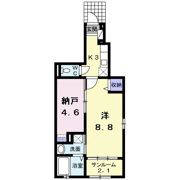 アンジュ ド ルミエールの間取り画像