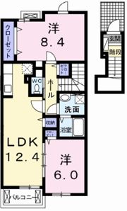 Bank the Town Cの間取り画像