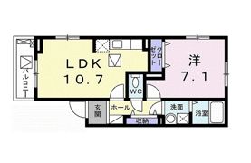 AD Lead 粉浜Ⅰの間取り画像