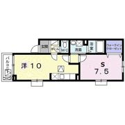 AD Lead 粉浜Ⅱの間取り画像