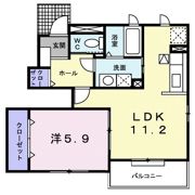 グランディールの間取り画像