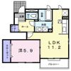 グランディールの間取り画像