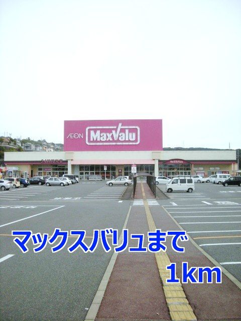 近くのマックスバリュまで1,000m（徒歩13分）