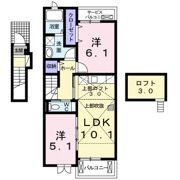 ヴィラ・ウエストヒルⅡの間取り画像