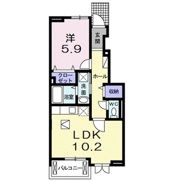 カーサ・デルソーレⅢの間取り画像