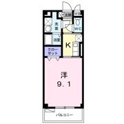 ヒルコート北野の間取り画像