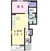 パッシオーネ Lの間取り画像
