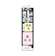 シカタ シャンブレットⅠの間取り画像