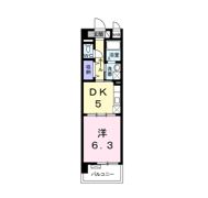 シカタ シャンブレットⅠの間取り画像