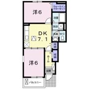 セントラル アバンツァート Bの間取り画像