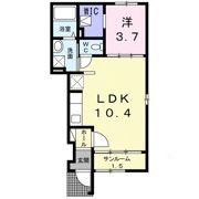 フローリッシュの間取り画像