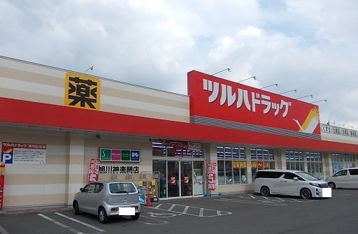 近くのツルハドラッグ神楽岡店まで900m（徒歩12分）
