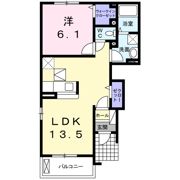 アレーズAの間取り画像