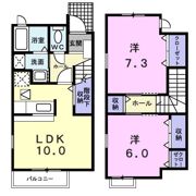ヴィラ有ノ木の間取り画像