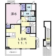ミッツコンフォートの間取り画像