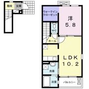 ベルシエロ Bの間取り画像