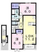 アージュaの間取り画像