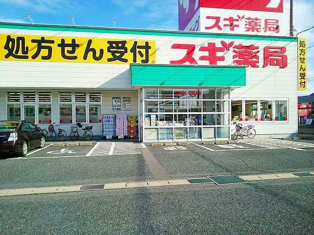 近くのスギ薬局　毛受店まで260m（徒歩4分）