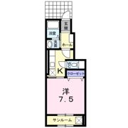 ジェルメⅠの間取り画像