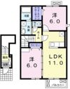アバンサールⅢの間取り画像