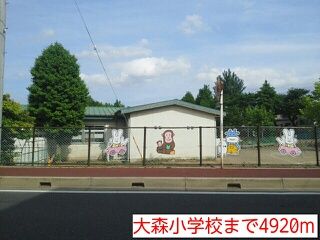 近くの大森小学校まで4,920m（徒歩62分）