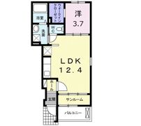 フリーデ田園の間取り画像