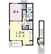 フリーデ田園の間取り画像