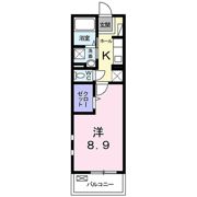 ラルジュ ウエストの間取り画像