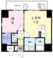 クラシェス新長田の間取り画像