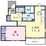 サンミッシェルⅡの間取り画像