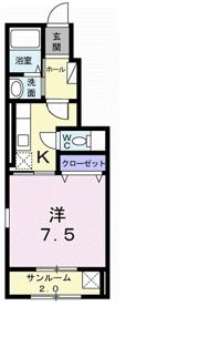 グリーンハイツ吉方の間取り画像