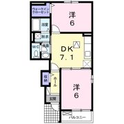 アンベリール Ⅰの間取り画像