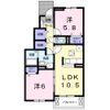 メゾンソレイユⅢの間取り画像