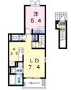 ヴァイオレットの間取り画像
