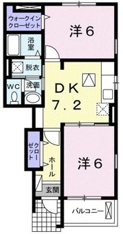 グラース・Ⅱの間取り画像