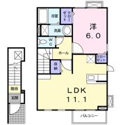 セレノプラシードⅡの間取り画像