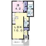 ラフレシ－ルⅠの間取り画像