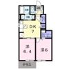 イーストヒルズAの間取り画像