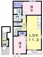 アバンツァート 西島の間取り画像